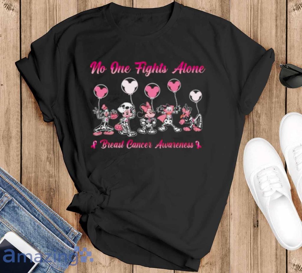 Mickey mouse cheap breast cancer shirt