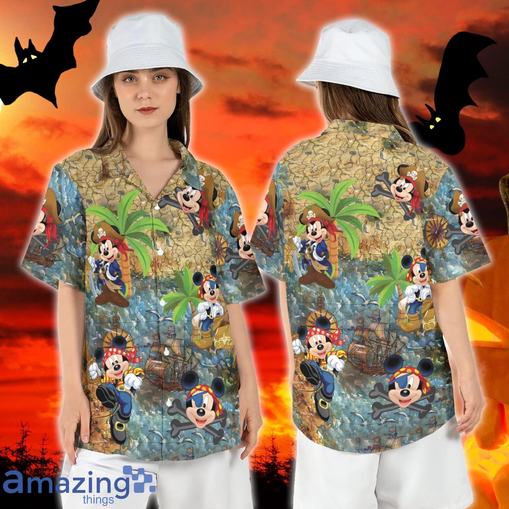 Treasure World Map For Pirate Hawaiian Shirt