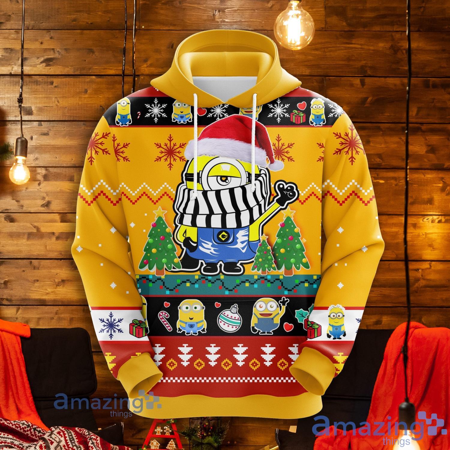 Minions Christmas Cute Noel Mc 3D Hoodie Men And Women Christmas Gift Product Photo 1 Minions Christmas Cute Noel Mc 3D Hoodie Men And Women Christmas Gift Product Photo 1