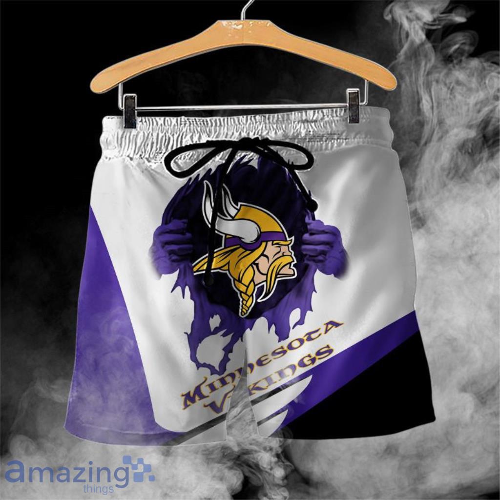 Minnesota Vikings NFL Football 3D Hawaiian Shirt And Shorts For Men And  Women Gift Fans - Banantees