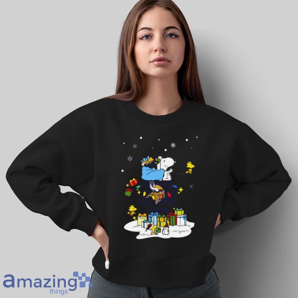 Snoopy the Peanuts minnesota vikings Christmas sweater, hoodie, sweater,  long sleeve and tank top