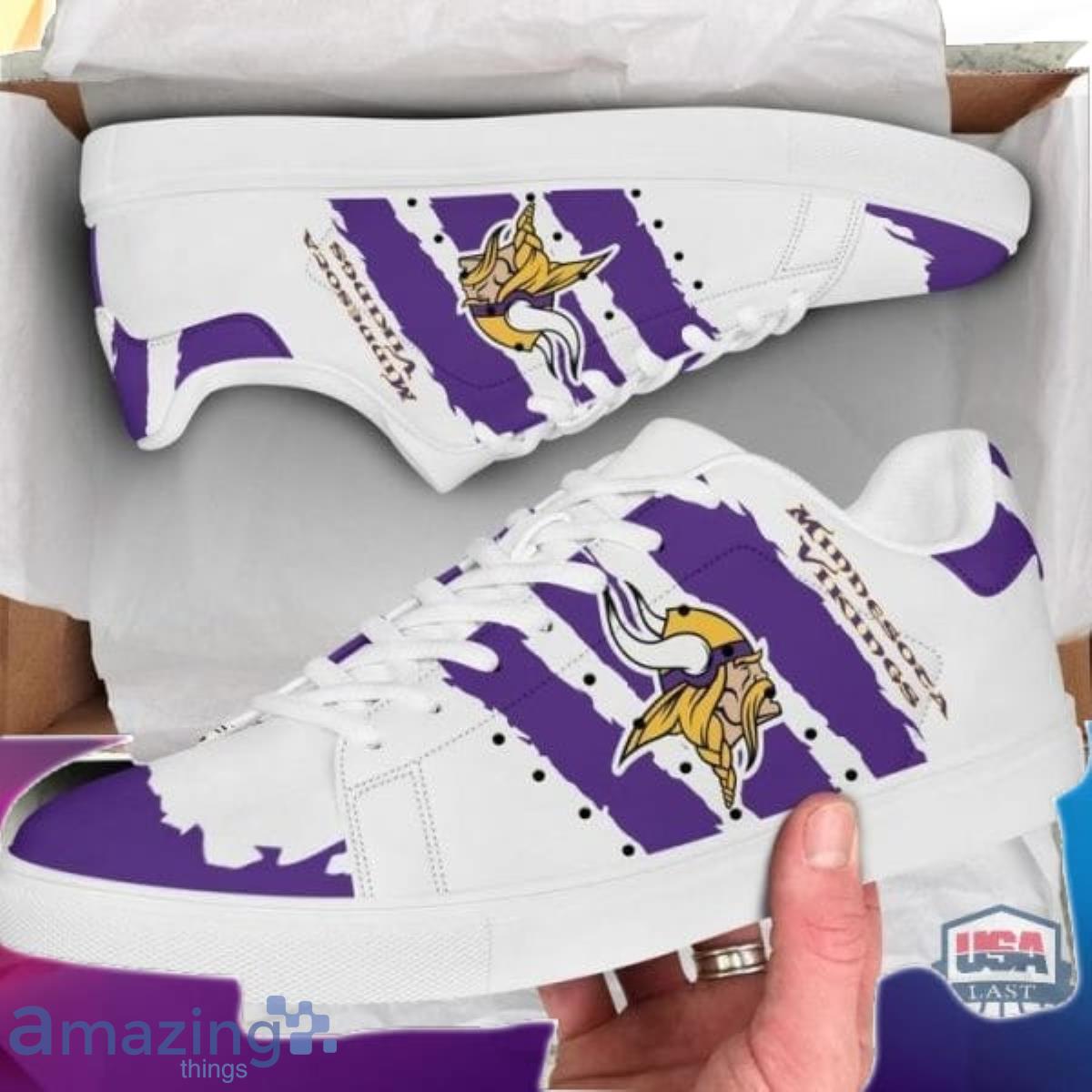 Minnesota Vikings Stan Smith Sneakers Best Gift For Men And Women Fans Product Photo 1