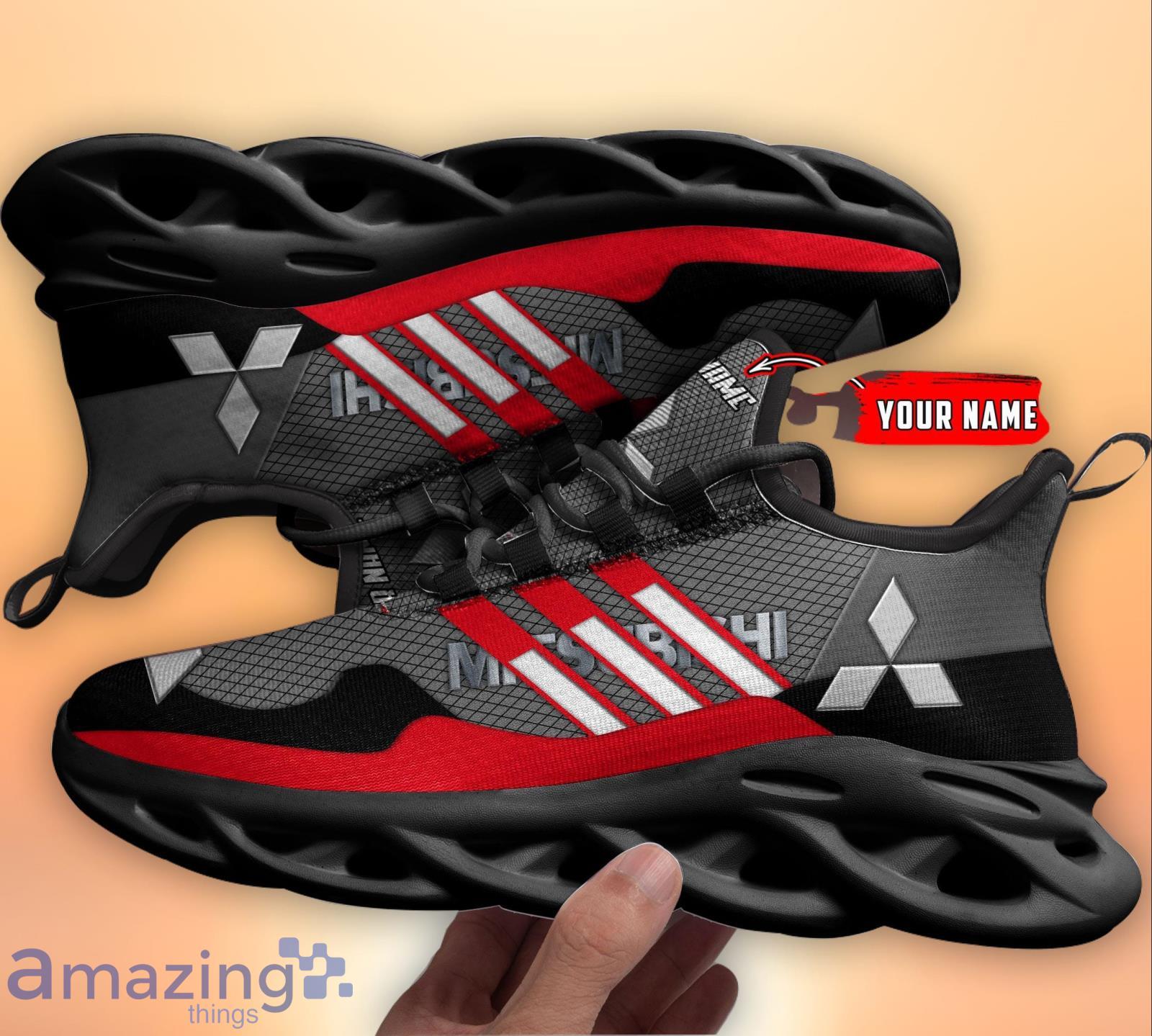 Mitsubishi New Clunky Sneakers Max Soul Shoes Custom Name Sport Sneakers Gifts For Men And Women Product Photo 1