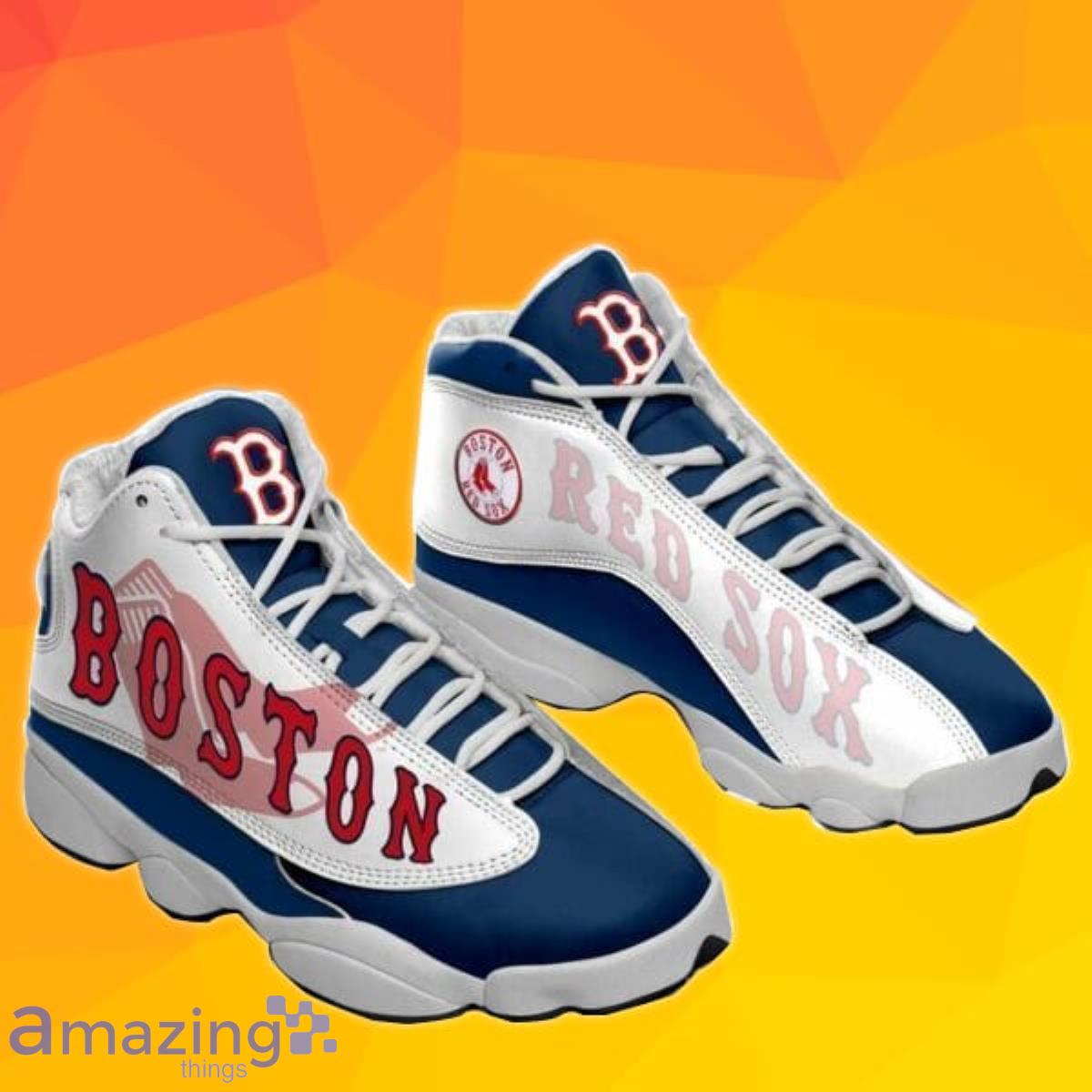 MLB Boston Red Sox Logo Air Jordan 13 Best Gift Product Photo 1 MLB Boston Red Sox Logo Air Jordan 13 Best Gift Product Photo 1
