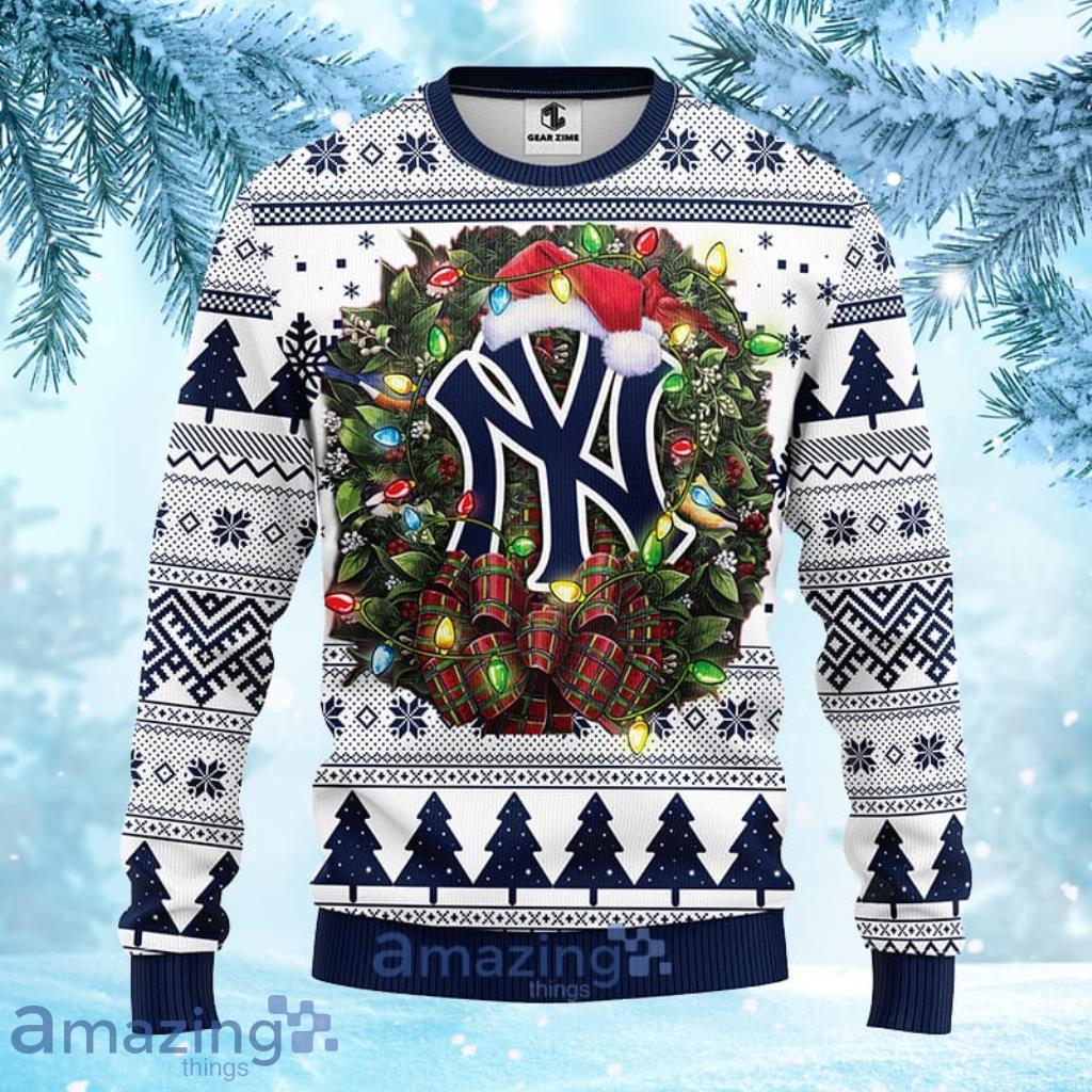 MLB New York Yankees Christmas Ugly Sweater 3D Gift For Big Fans