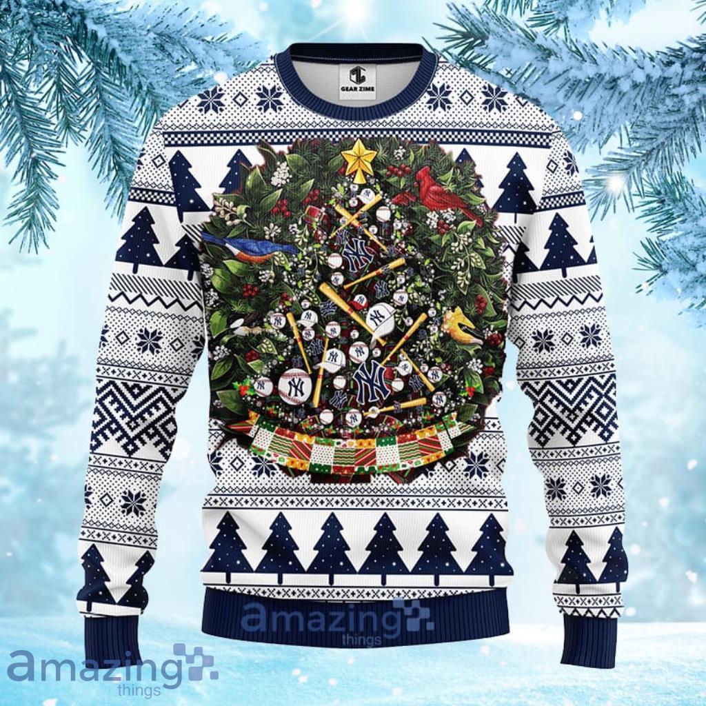 Personalized New York Yankees MLB Ugly Sweater 3D Gift For Men And