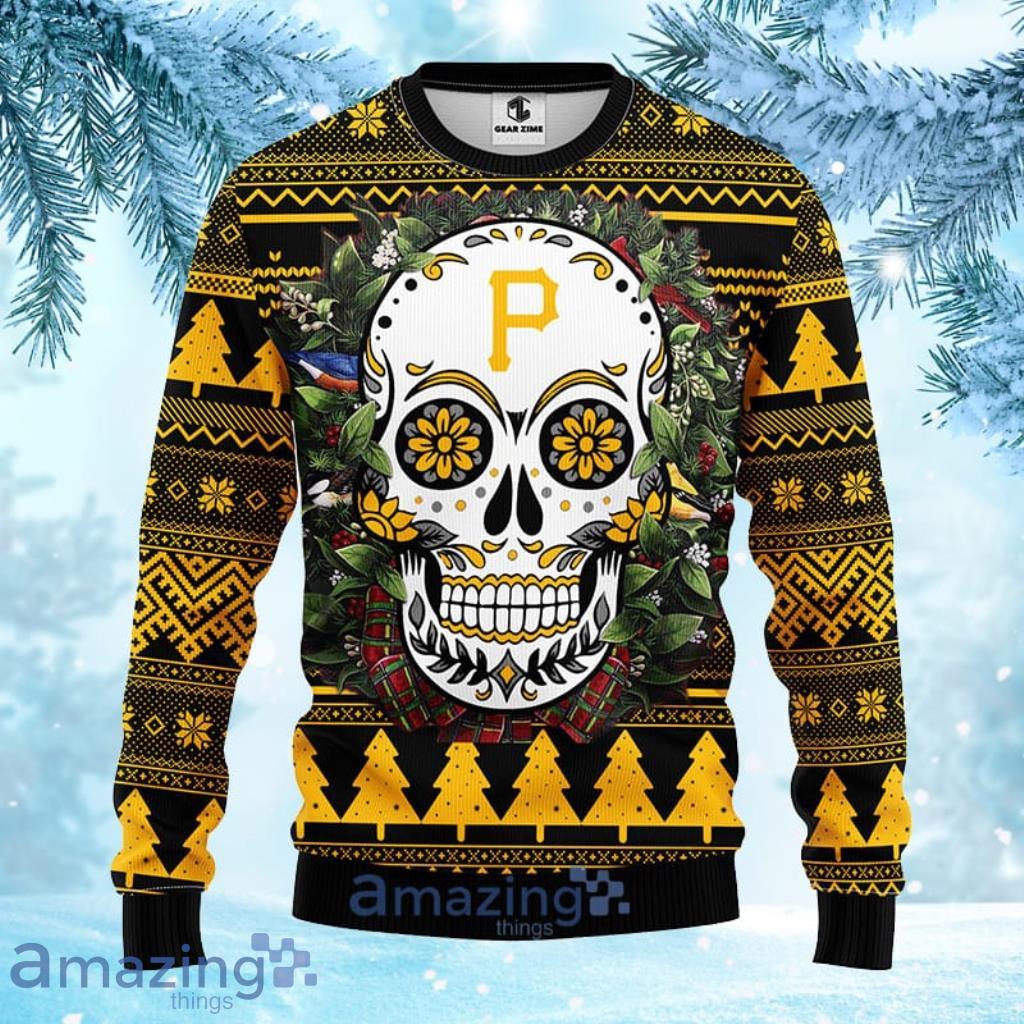 Skeleton Pittsburgh Pirates Baseball Shirt