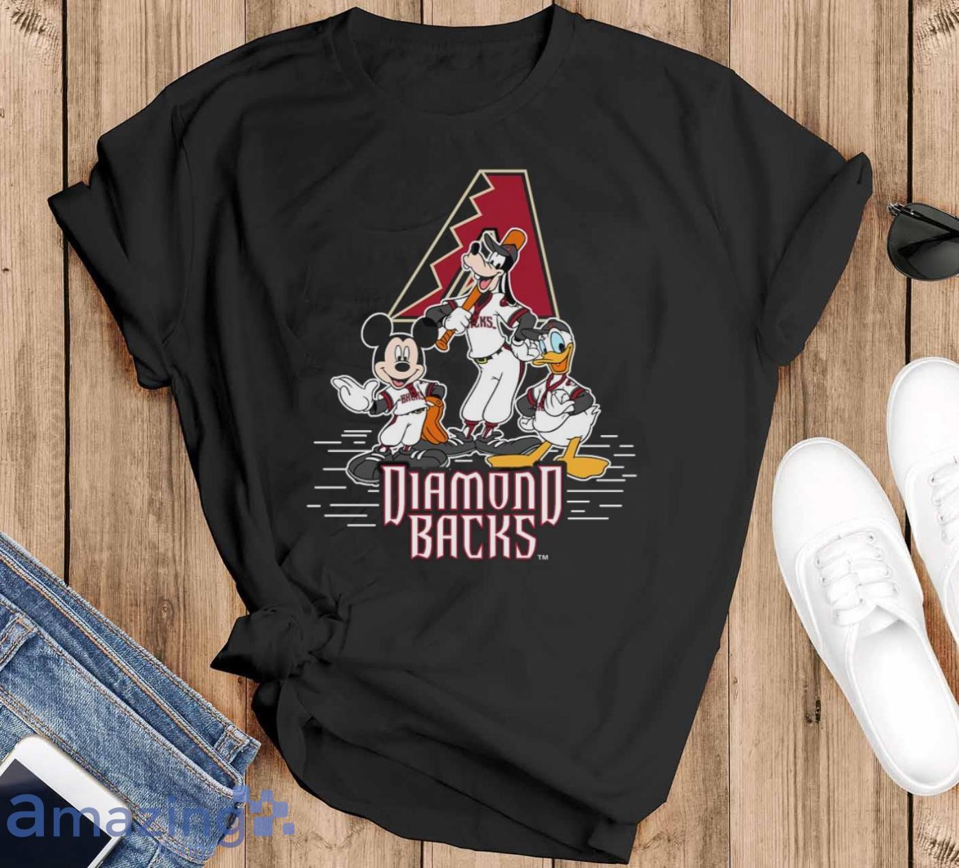 Youth Arizona Diamondbacks Stitches Black/White T-Shirt Combo Set