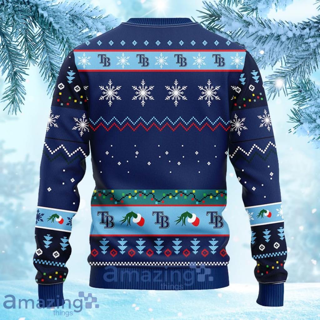 Christmas Gift Tampa Bay Rays Skull Pattern 3D Ugly Christmas Sweater For  Men And Women