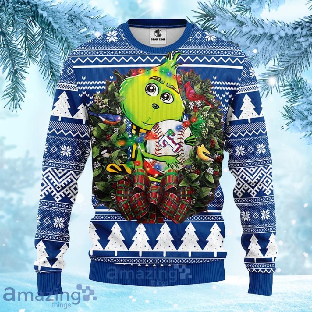 Grinch Dallas Cowboys All Over Print Christmas Ugly Sweater Gift For Fans