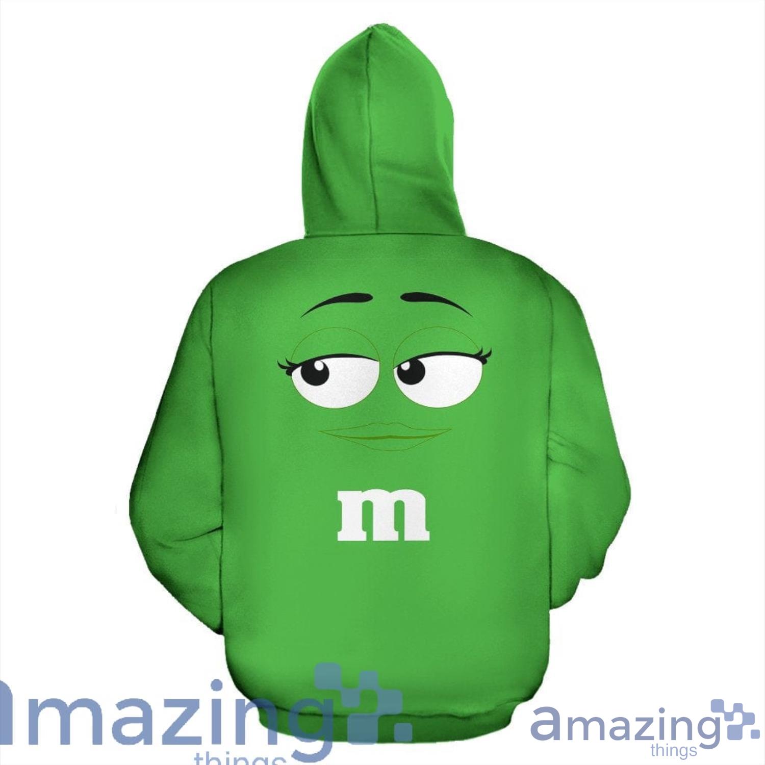 Green discount m&m hoodie