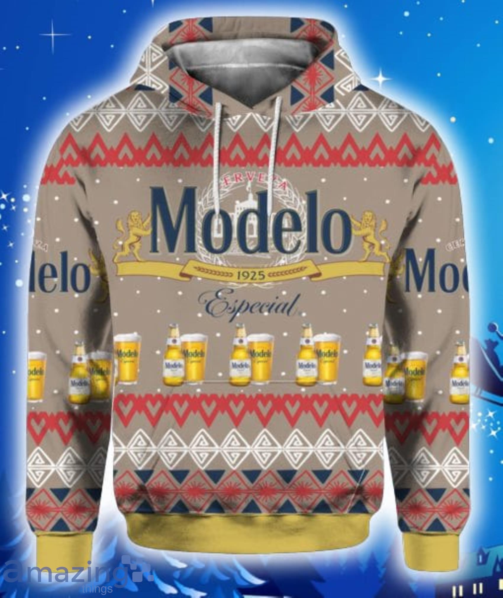 Modelo Especial Beer All Over Print 3D Hoodie T Shirt Christmas