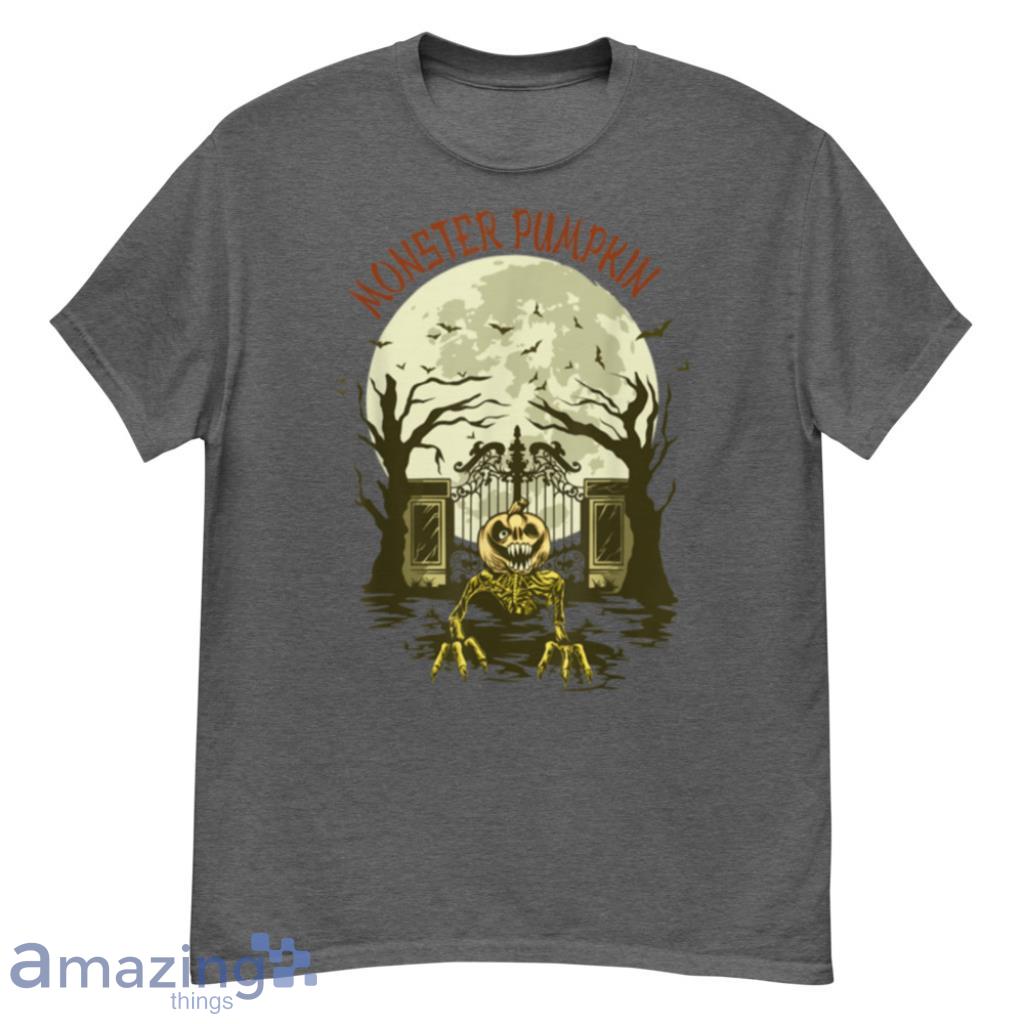 Monster Pumpkin Vintage Horror Halloween For Men T Shirt Product Photo 1