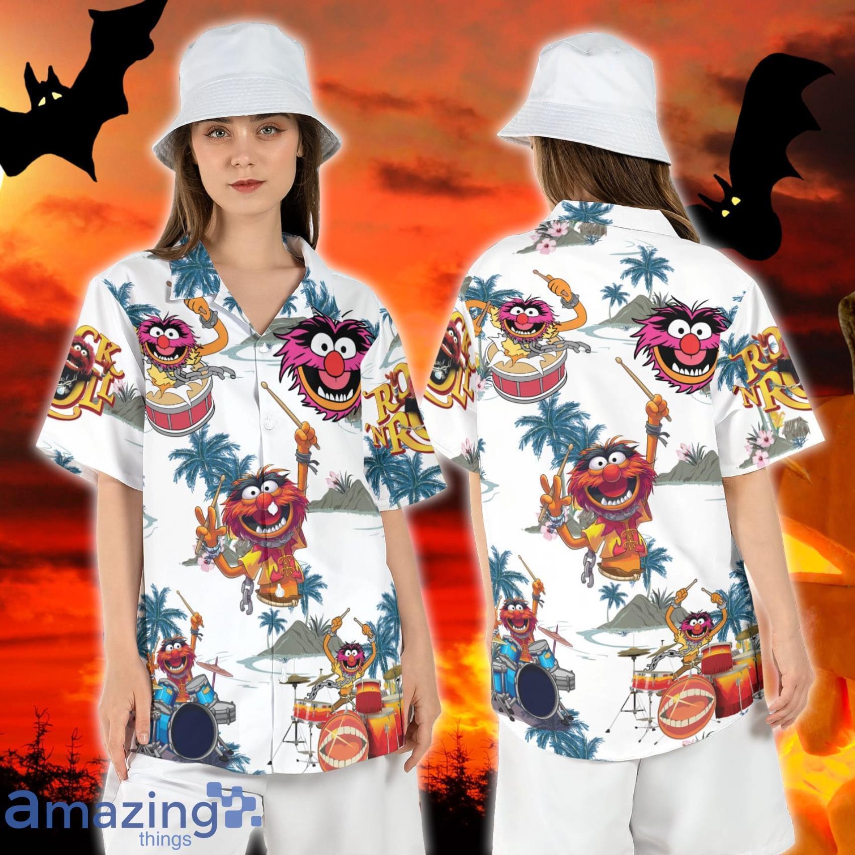 Muppets Playing Drum Muppets the Show Tropical Shirt Muppet Animal Short Sleeve Shirt Muppets Summer Hawaiian Shirt For Men And Women Product Photo 1 Muppets Playing Drum Muppets the Show Tropical Shirt Muppet Animal Short Sleeve Shirt Muppets Summer Hawaiian Shirt For Men And Women Product Photo 1