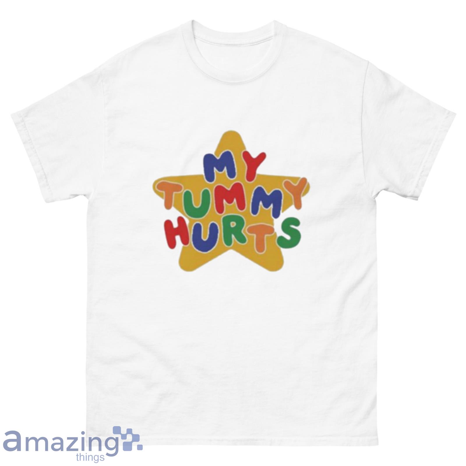 My Tummy Hurts Star Retro Shirt - 500 Men’s Classic Tee Gildan