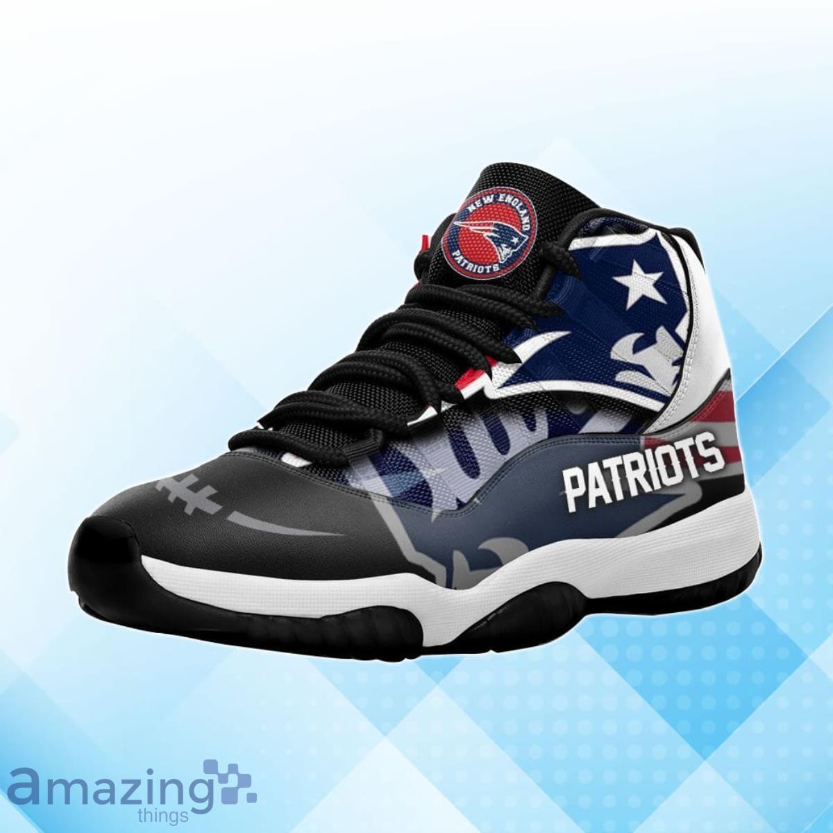 New England Patriots Air Jordan 11 Sneakers Impressive Gift For Men And Women Fans Product Photo 1 New England Patriots Air Jordan 11 Sneakers Impressive Gift For Men And Women Fans Product Photo 1