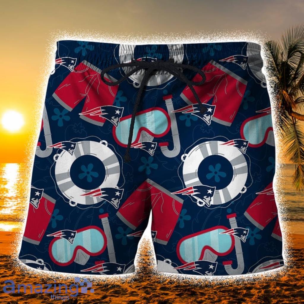 New England Patriots Cool Summer Hawaiian Shorts Gift For Fans Product Photo 1
