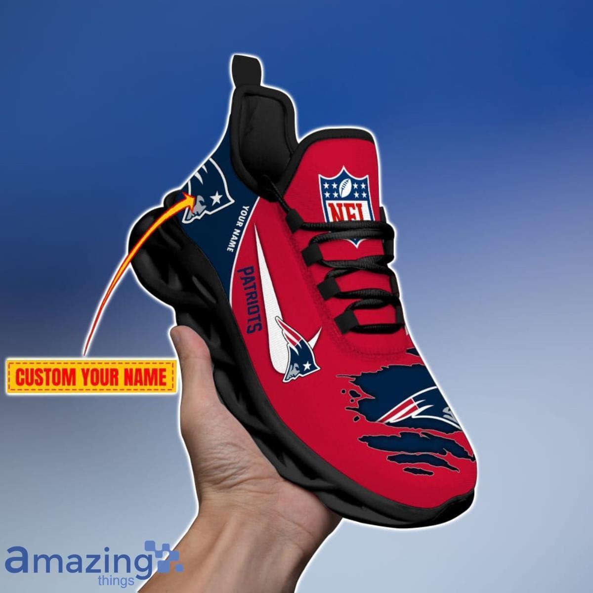 New England Patriots Air Jordan 13 Sneakers Shoes Custom Name Personalized  Gifts