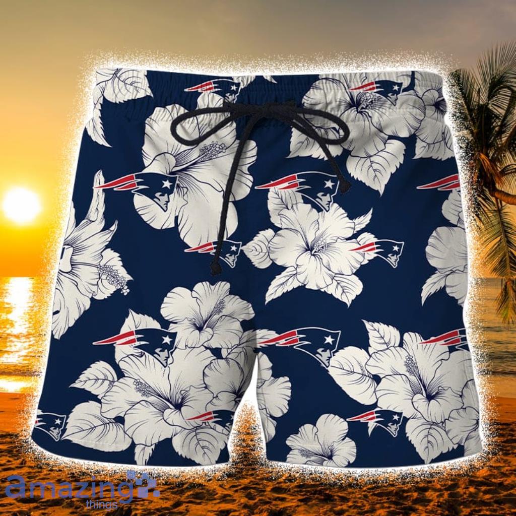 New England Patriots Hawaiian Shirt Flower - Ingenious Gifts Your