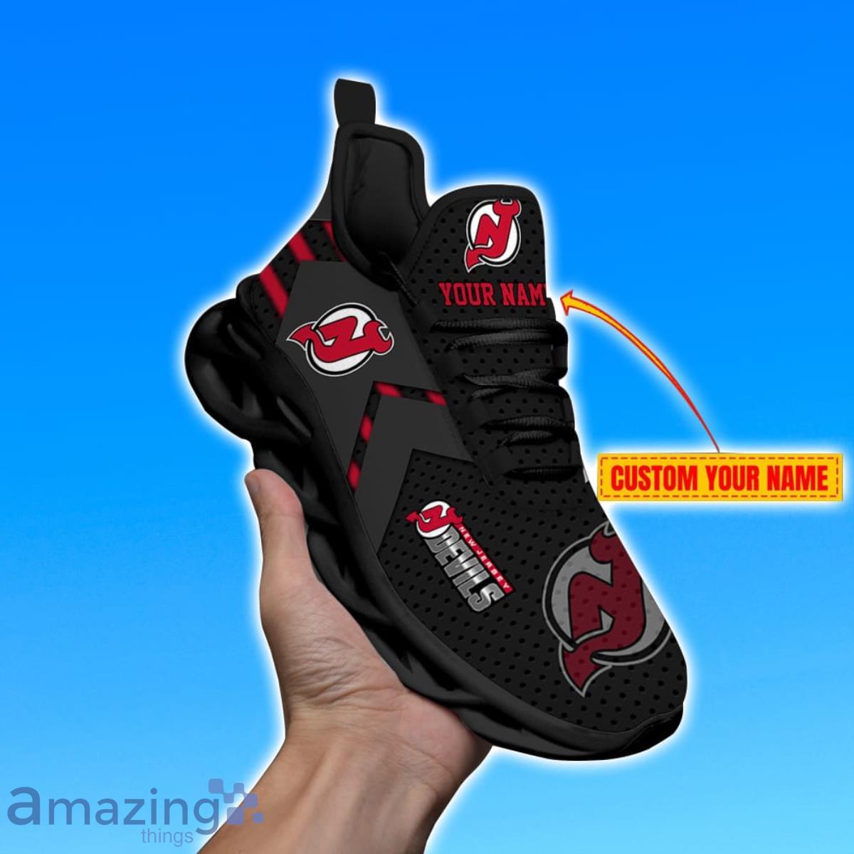 New Jersey Devils Personalized NHL Luxury Max Soul Shoes Gift Fans Product Photo 1 New Jersey Devils Personalized NHL Luxury Max Soul Shoes Gift Fans Product Photo 1