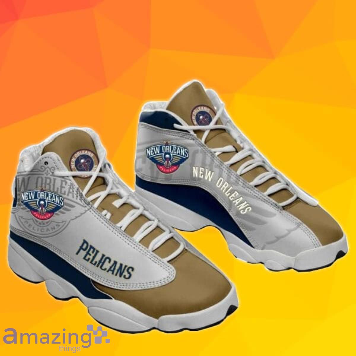 New Orleans Pelicans NBA Logo Gift For Men And Women Air Jordan 13 Product Photo 1 New Orleans Pelicans NBA Logo Gift For Men And Women Air Jordan 13 Product Photo 1