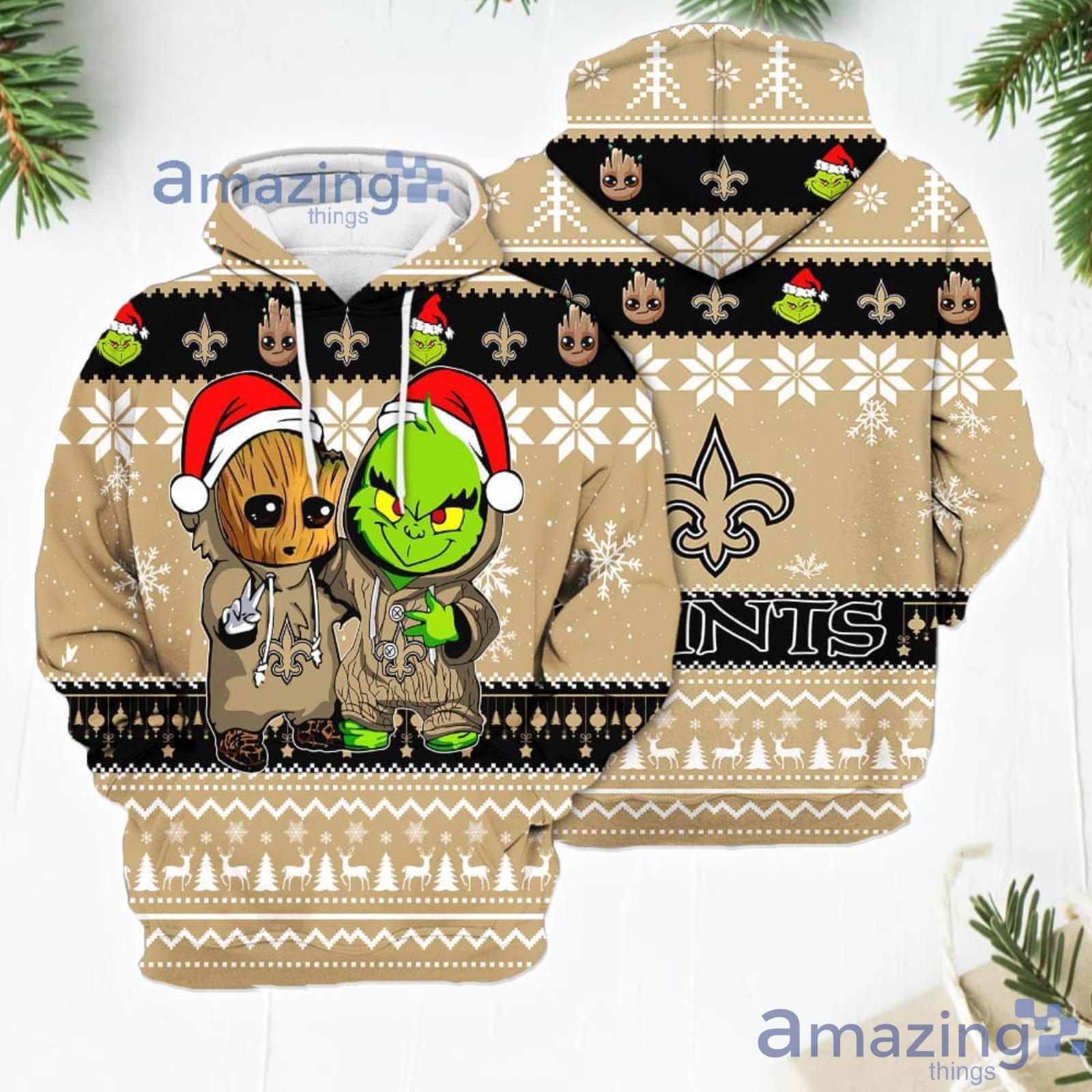 New Orleans Saints Halloween 3D Hoodie Nfl 3D Sweatshirt - Best