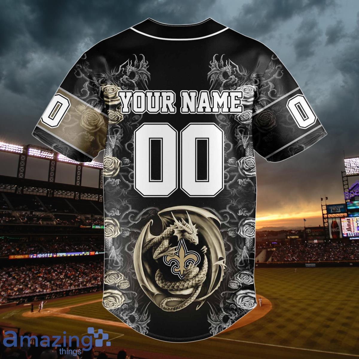 NFL New Orleans Saints Hawaiian Shirt Black - Ingenious Gifts Your Whole  Family