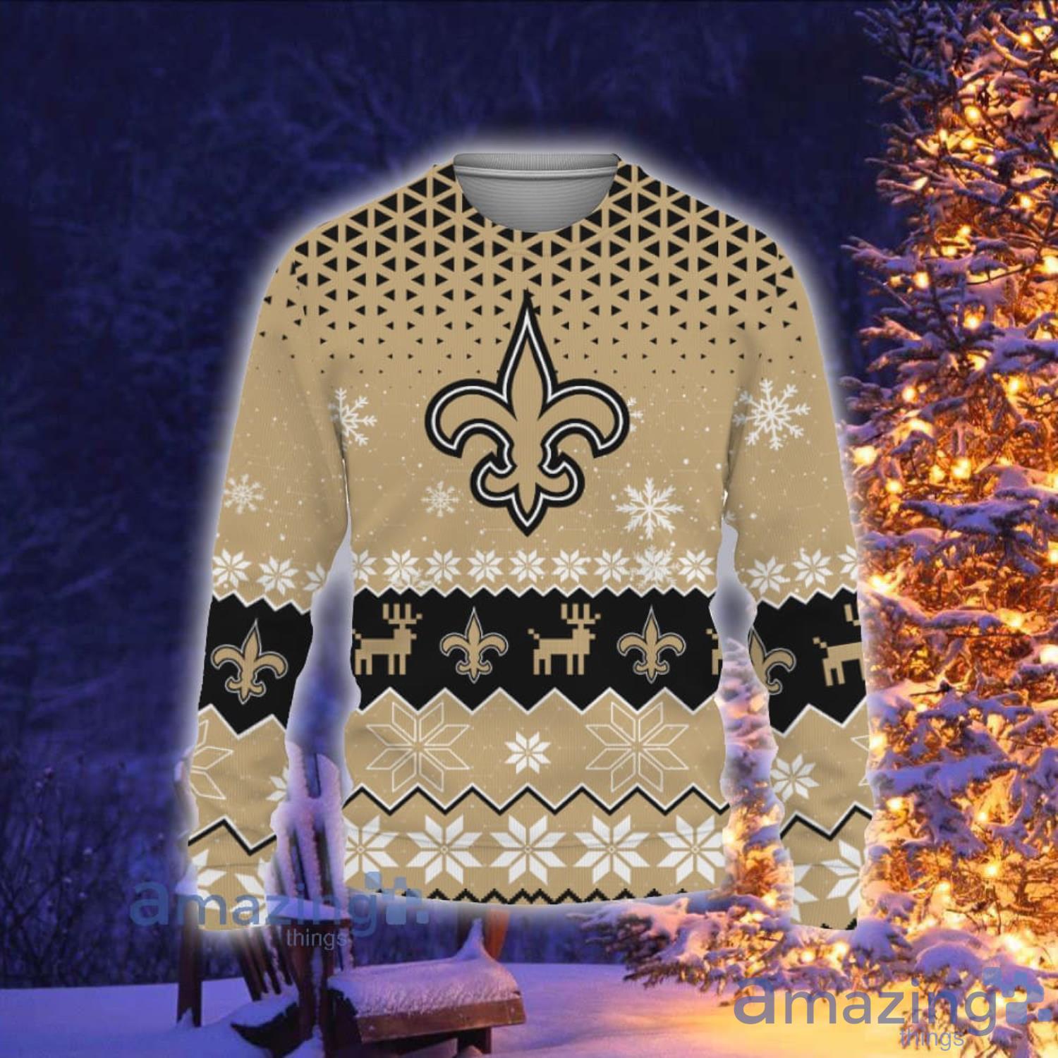 New Orleans Saints Sports Football American Ugly Christmas Sweater