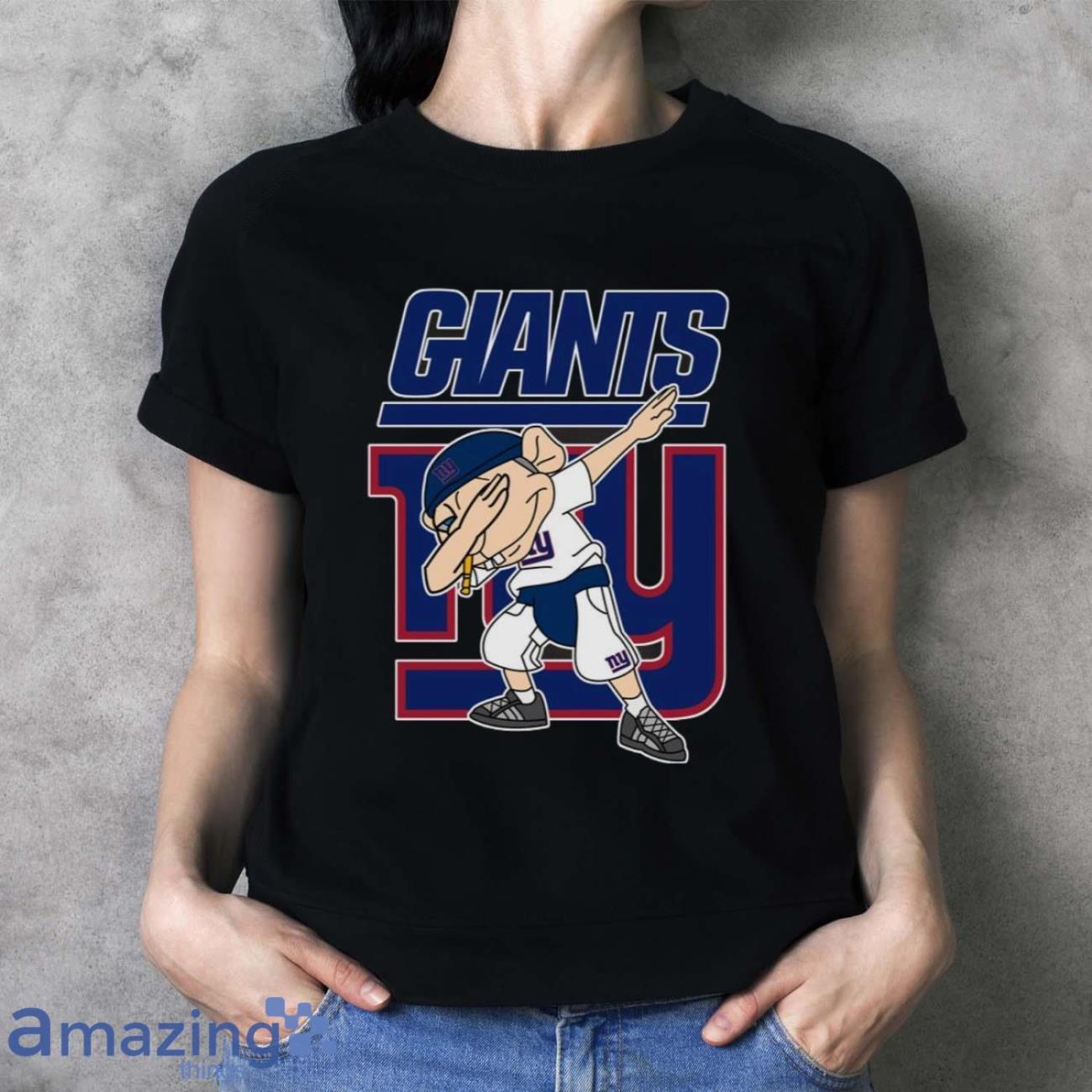 New York Giants NFL Football Jersey Hoodie Women SMALL Shirt Blue pocket  pouch