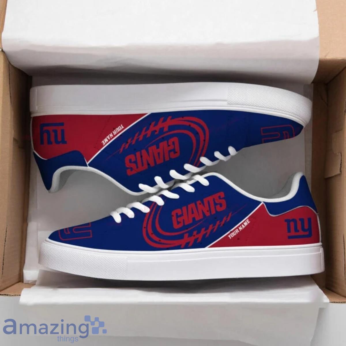 New York Giants Personalized Stan Smith Sneakers Unique Gift For Real Fans Product Photo 1
