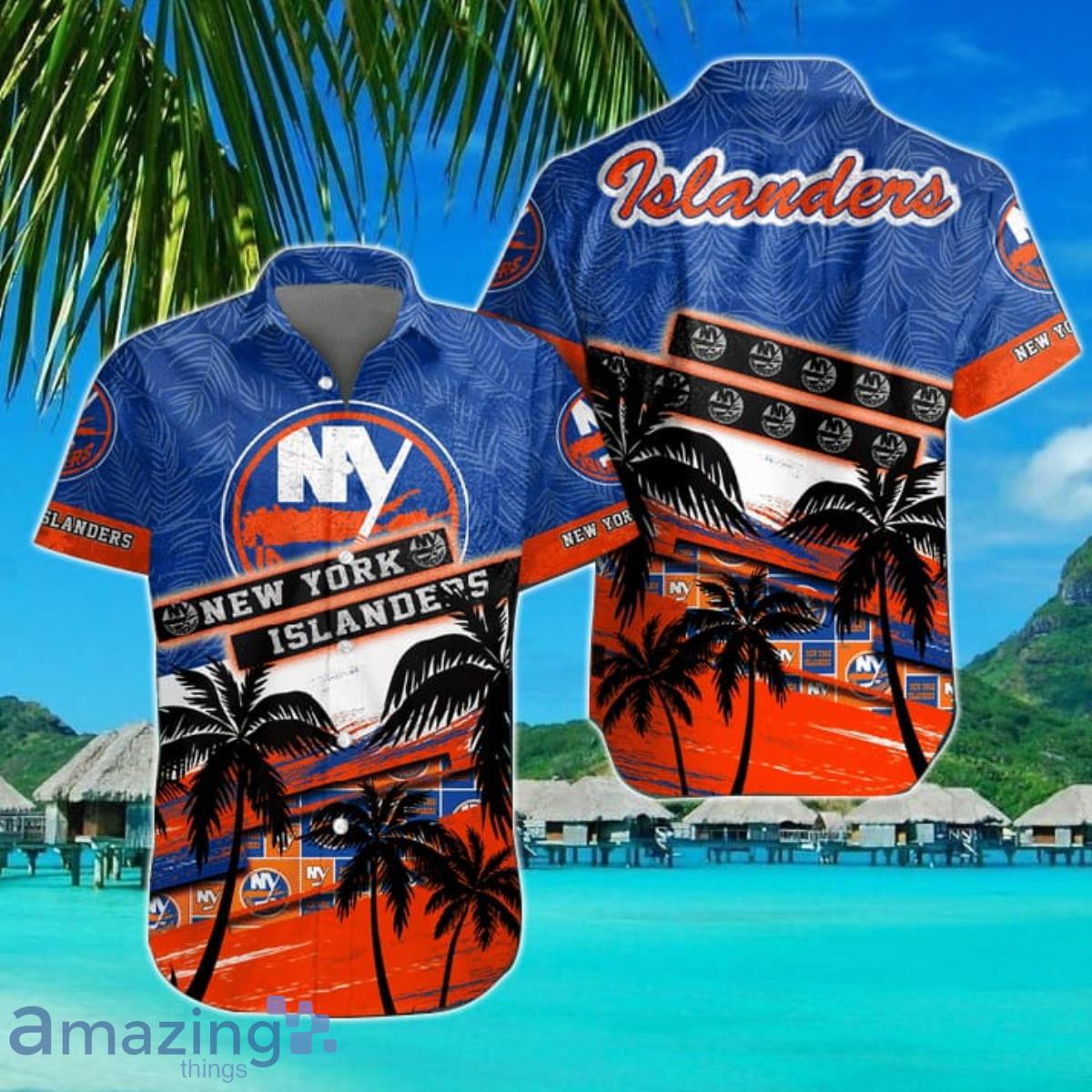 Fangifts New York Islanders Premium NHL Hawaiian Shirt - Owl