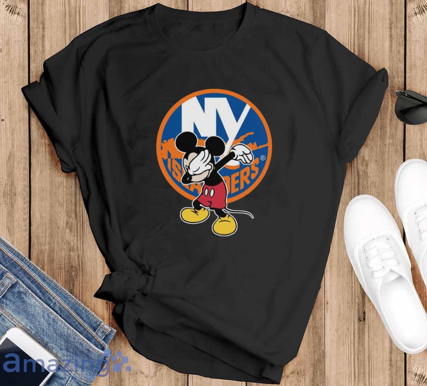 New York Islanders NHL Hockey Dabbing Mickey Disney Sports T Shirt