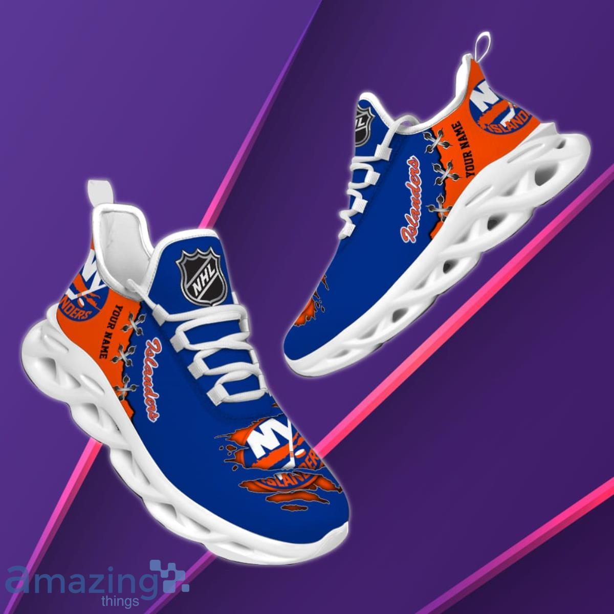 New York Islanders Logo NHL Max Soul Shoes Running Shoes