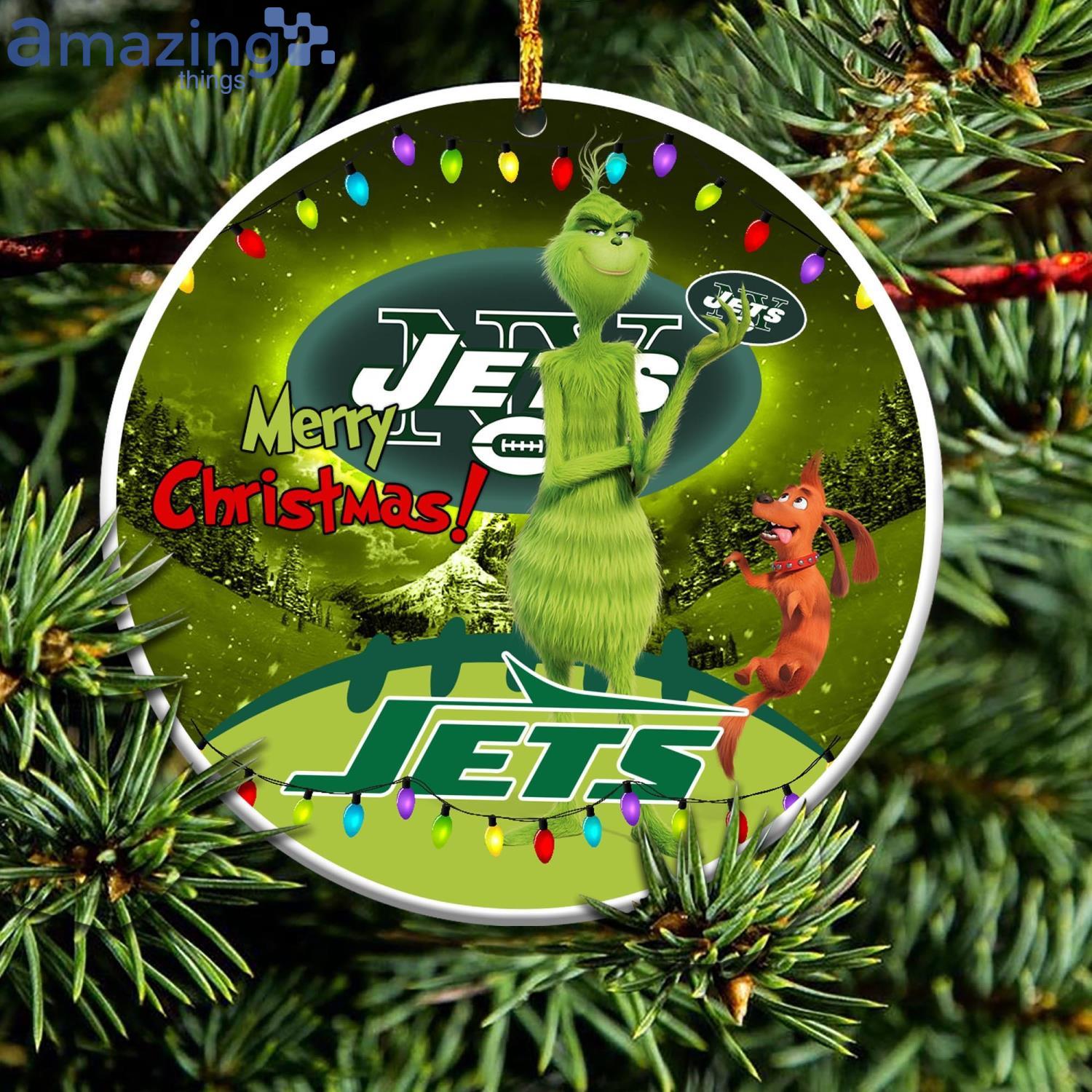 New York Jets Christmas Tree Ornaments