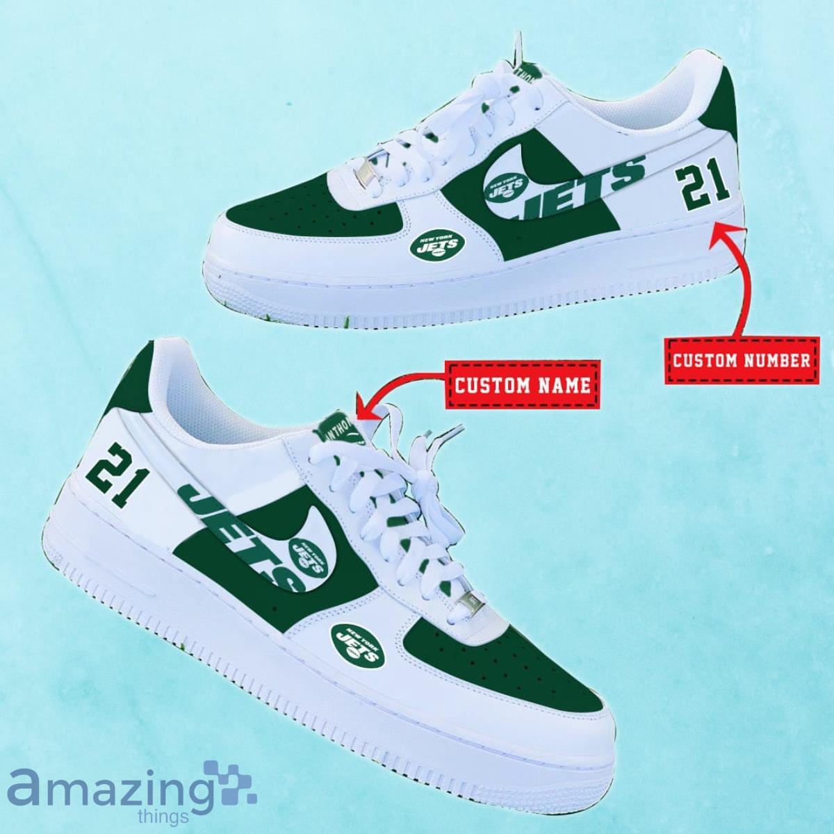 NEW New York Jets High Quality Custom Air Force 1 Sneakers