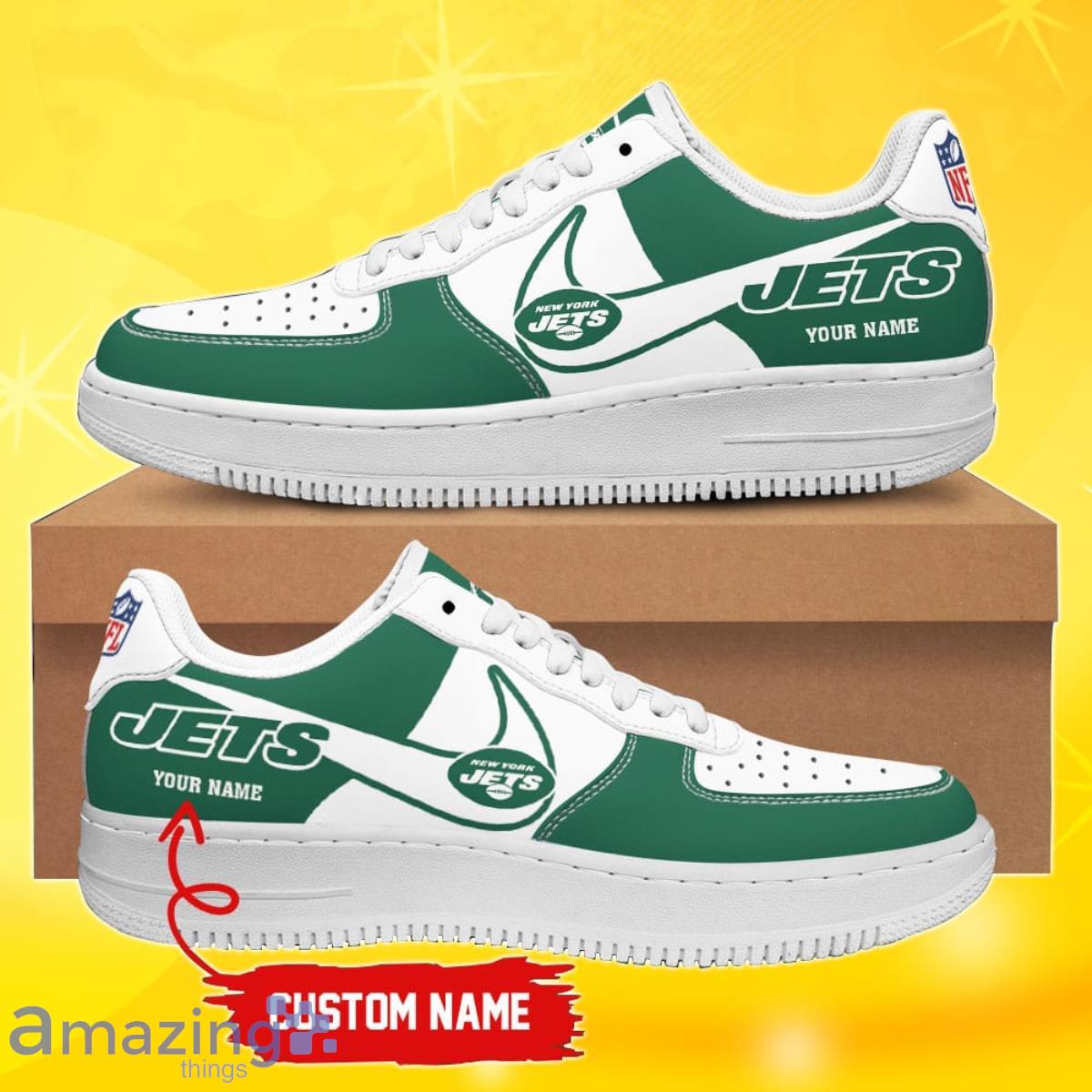 Fans need these New York Jets shoes by Nike