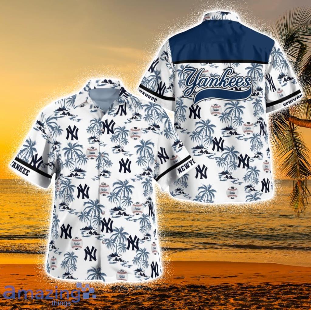 Yankees Hawaiian Shirt New York Yankees Mlb Tropical Hawaiian