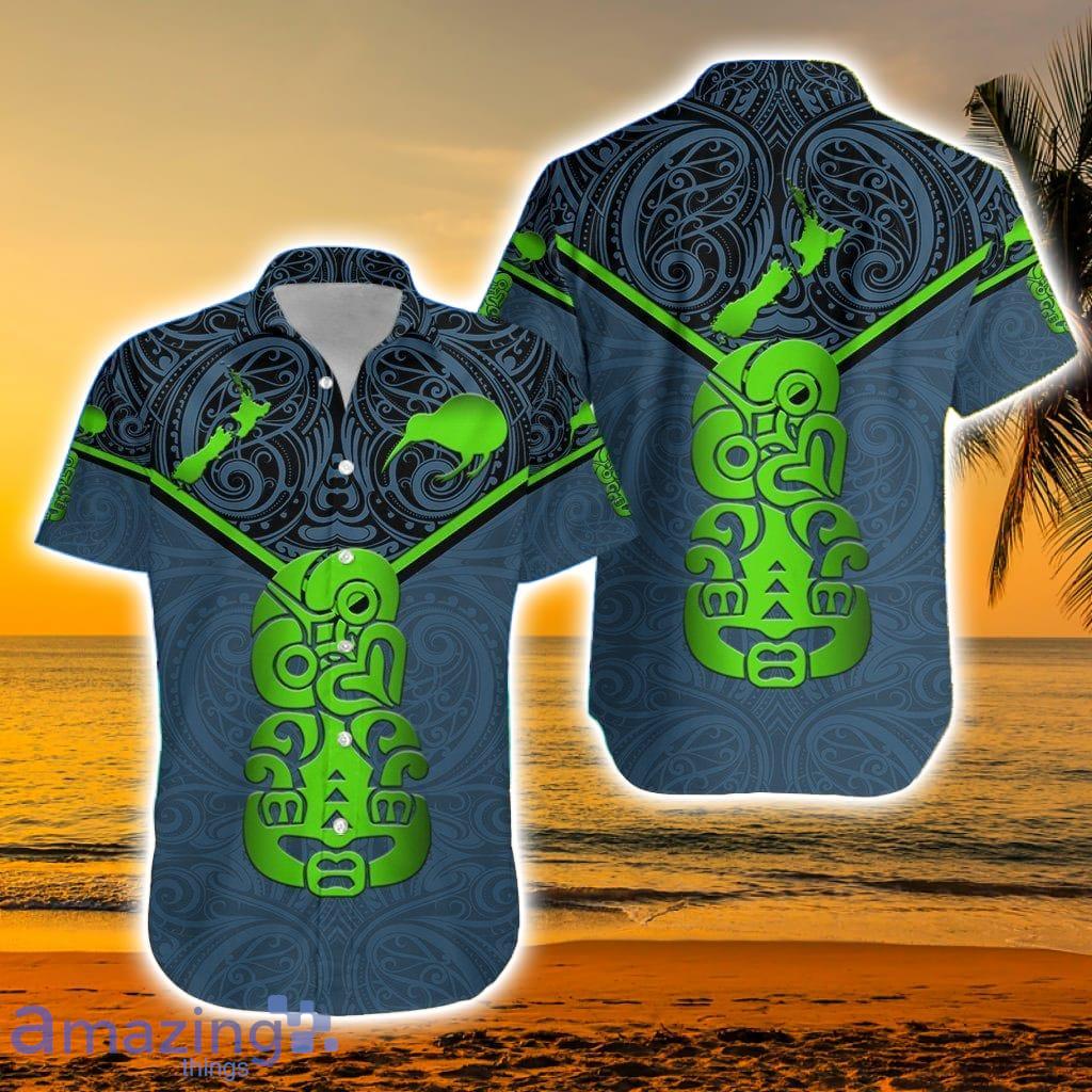 New Zealand Maori Rugby Pride Version Tropical Tropical Hawaiian Shirt Product Photo 1 New Zealand Maori Rugby Pride Version Tropical Tropical Hawaiian Shirt Product Photo 1
