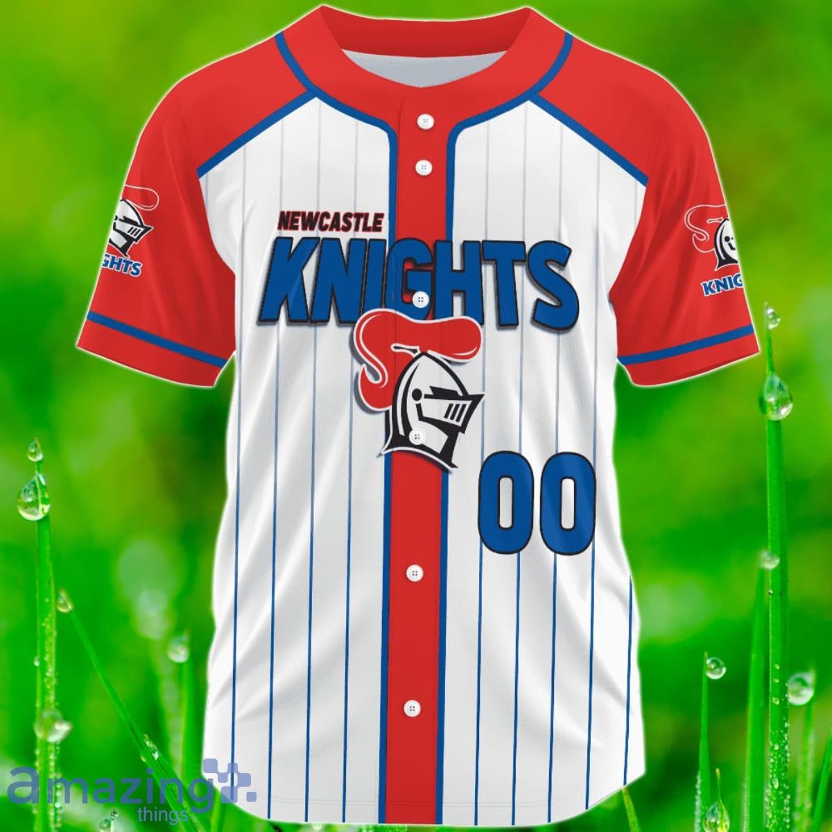 Personalized NRL Newcastle Knights Special Baseball Jersey Design