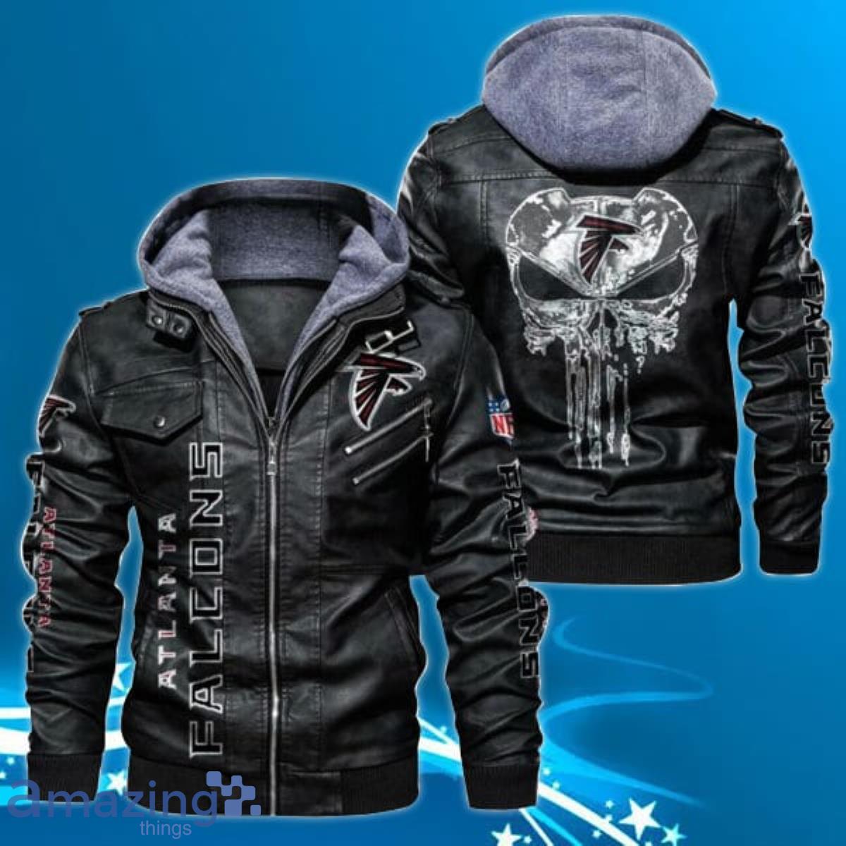 NFL Atlanta Falcons Leather Jacket Product Photo 1