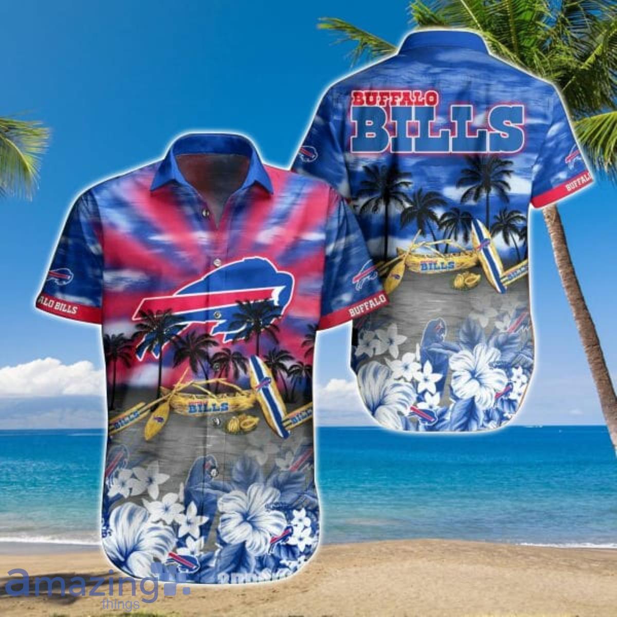 Nfl Football Tshirt Buffalo Bills Hawaiian Shirt And Short For Fans -  Freedomdesign