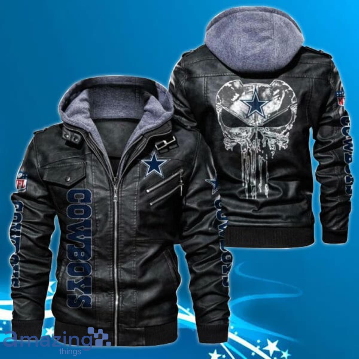 NFL Dallas Cowboys Dallas Cowboys Leather Jacket For Fans