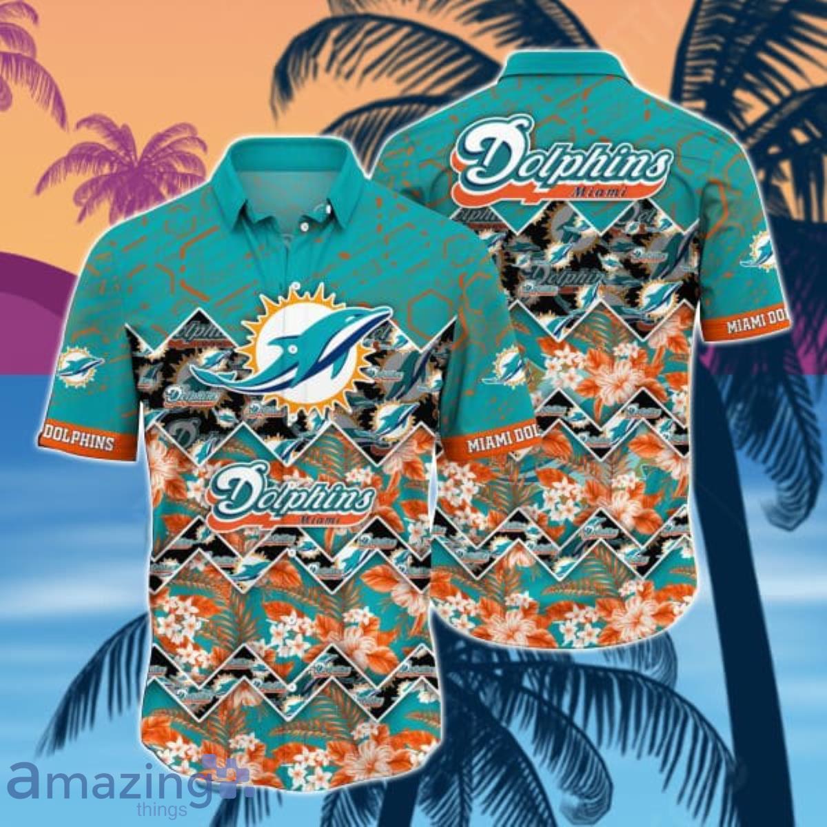 NFL Miami Dolphins Hawaii Shirt Unique Gift For Fans Product Photo 1