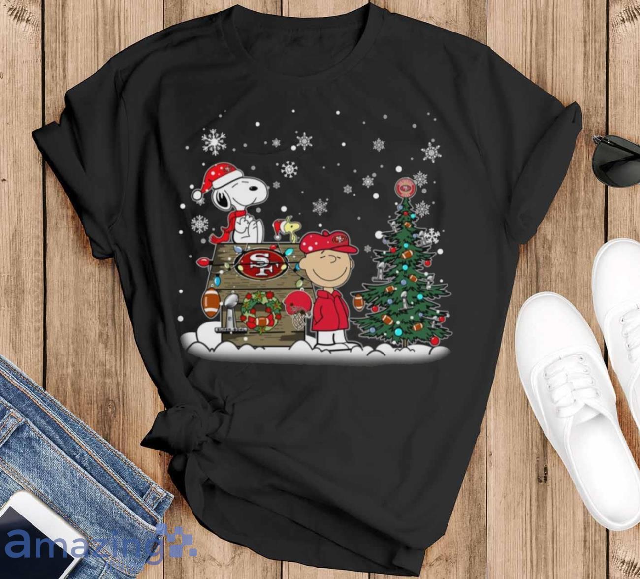 San Francisco 49ers Snoopy and Charlie Brown Peanuts shirt, hoodie,  sweater, long sleeve and tank top