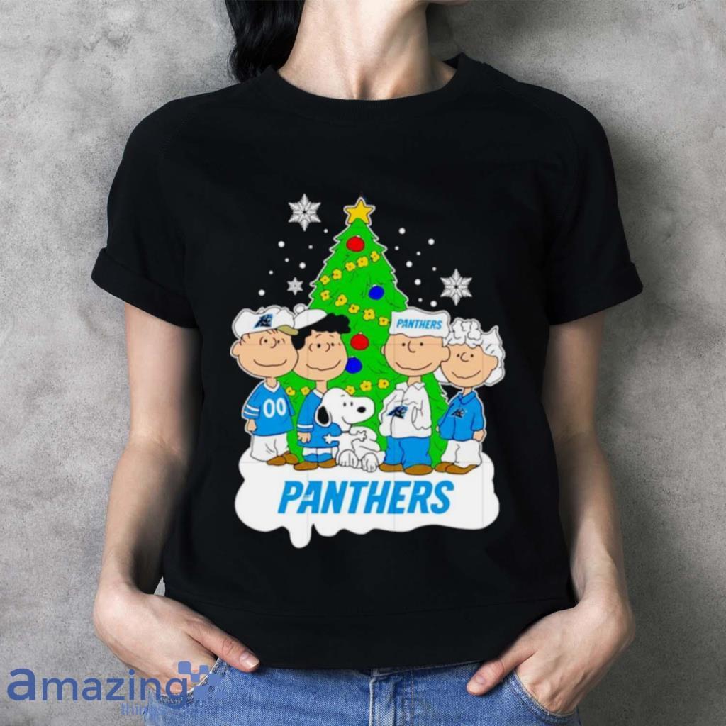 Nfl Snoopy The Peanuts Carolina Panthers Christmas Shirt