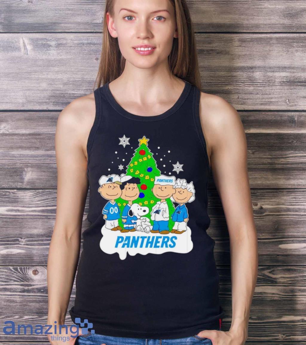 Nfl Snoopy The Peanuts Carolina Panthers Christmas Shirt