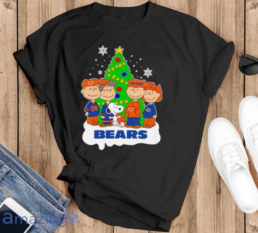 Nfl Snoopy The Peanuts Chicago Bears Christmas Shirt