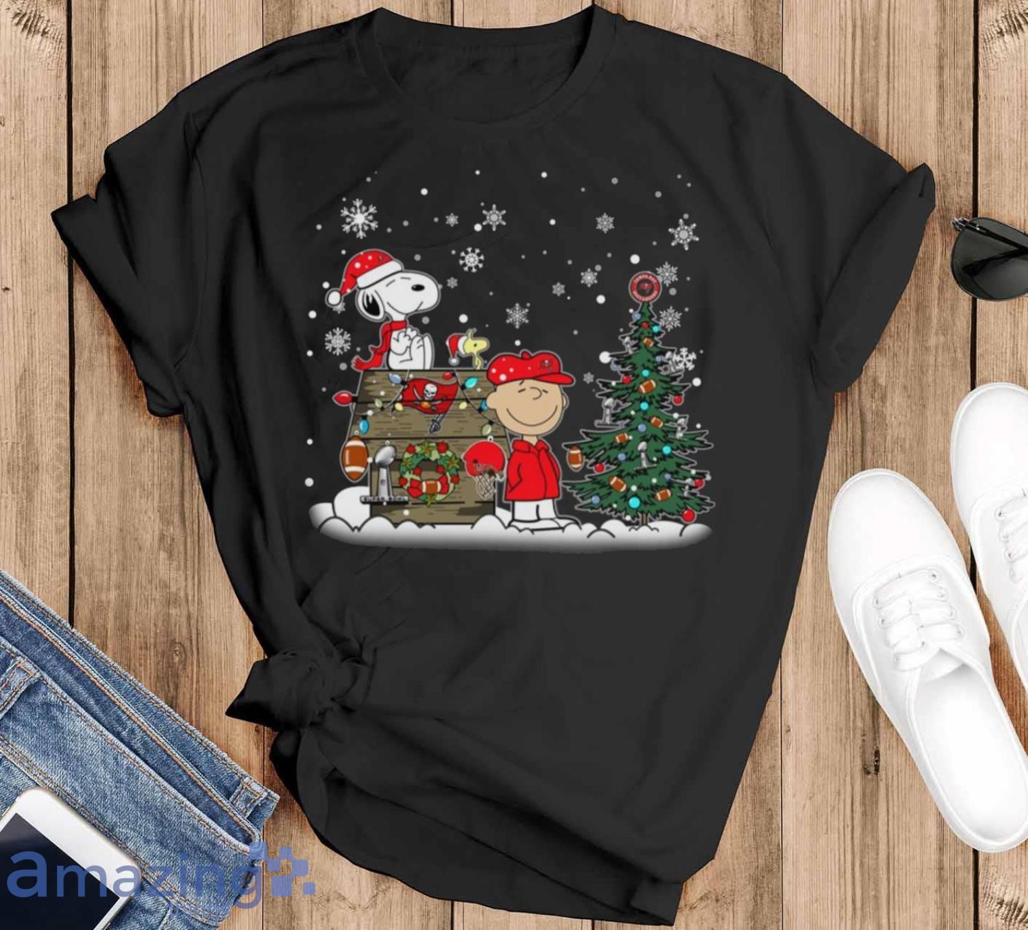 Tampa Bay Buccaneers Snoopy Christmas Shirt