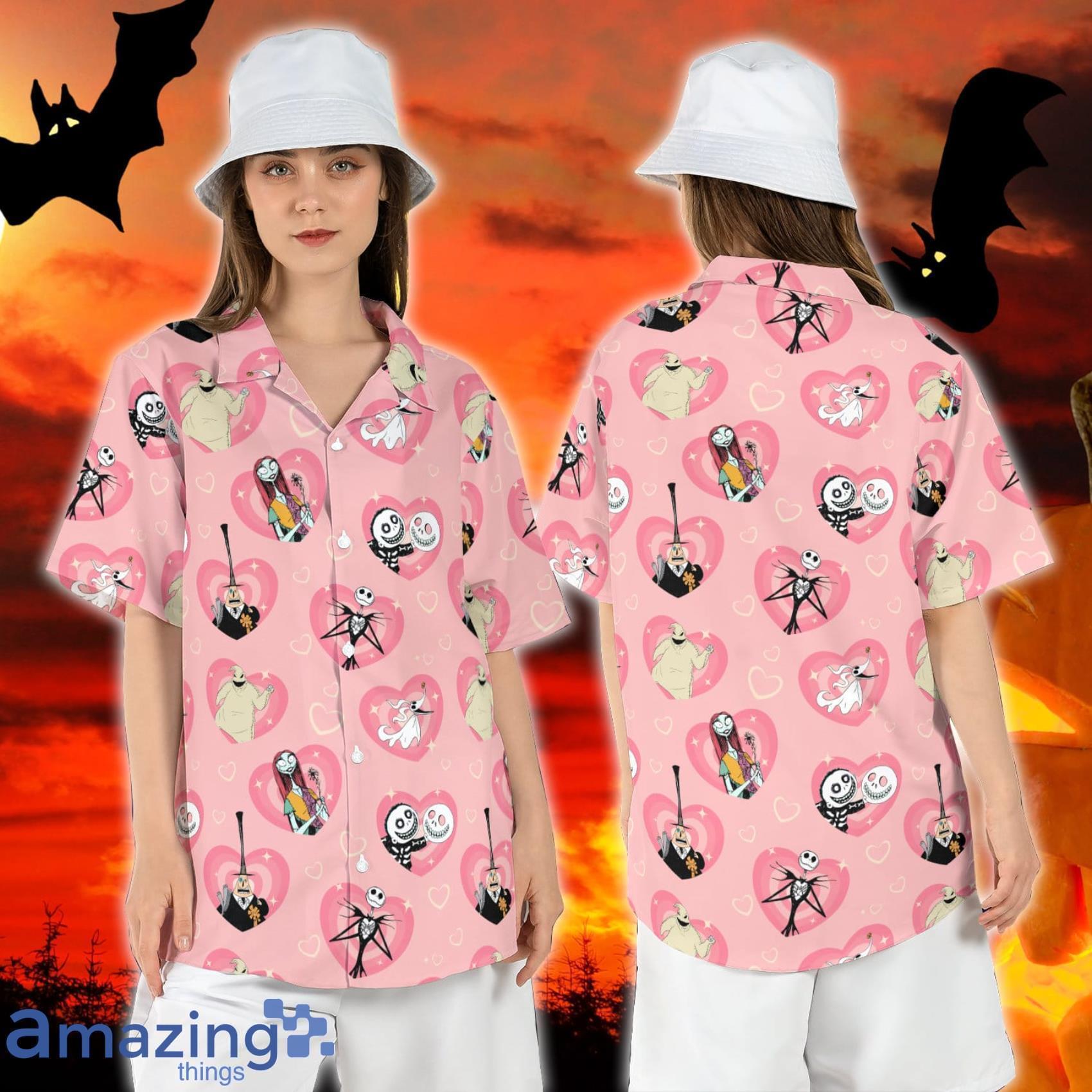 jack skellington button down shirt