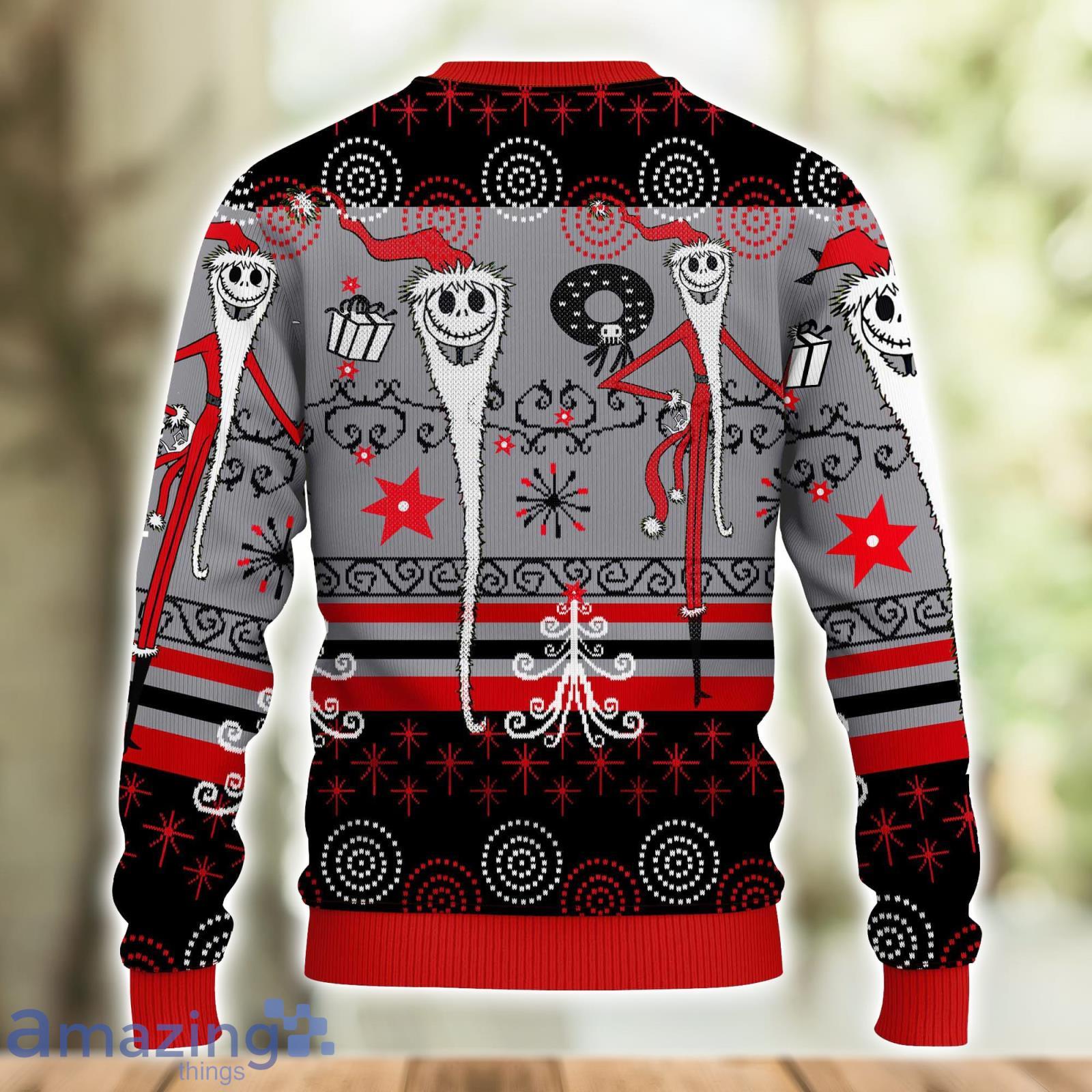 Nightmare before christmas 2025 sweater mens